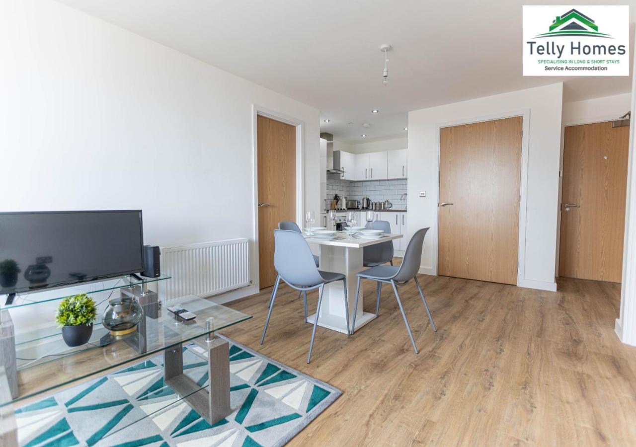 5 Percent Off Weekly And 20 Percent Off Monthly Bookings - Marigold Unit At Telly Homes Limited Birmingham City Centre -2 Bedroom Apartment, Free Wifi Екстер'єр фото