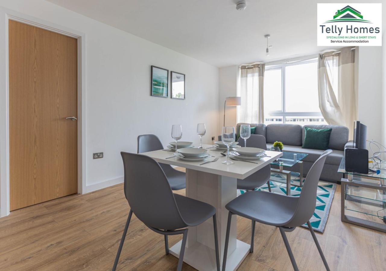 5 Percent Off Weekly And 20 Percent Off Monthly Bookings - Marigold Unit At Telly Homes Limited Birmingham City Centre -2 Bedroom Apartment, Free Wifi Екстер'єр фото