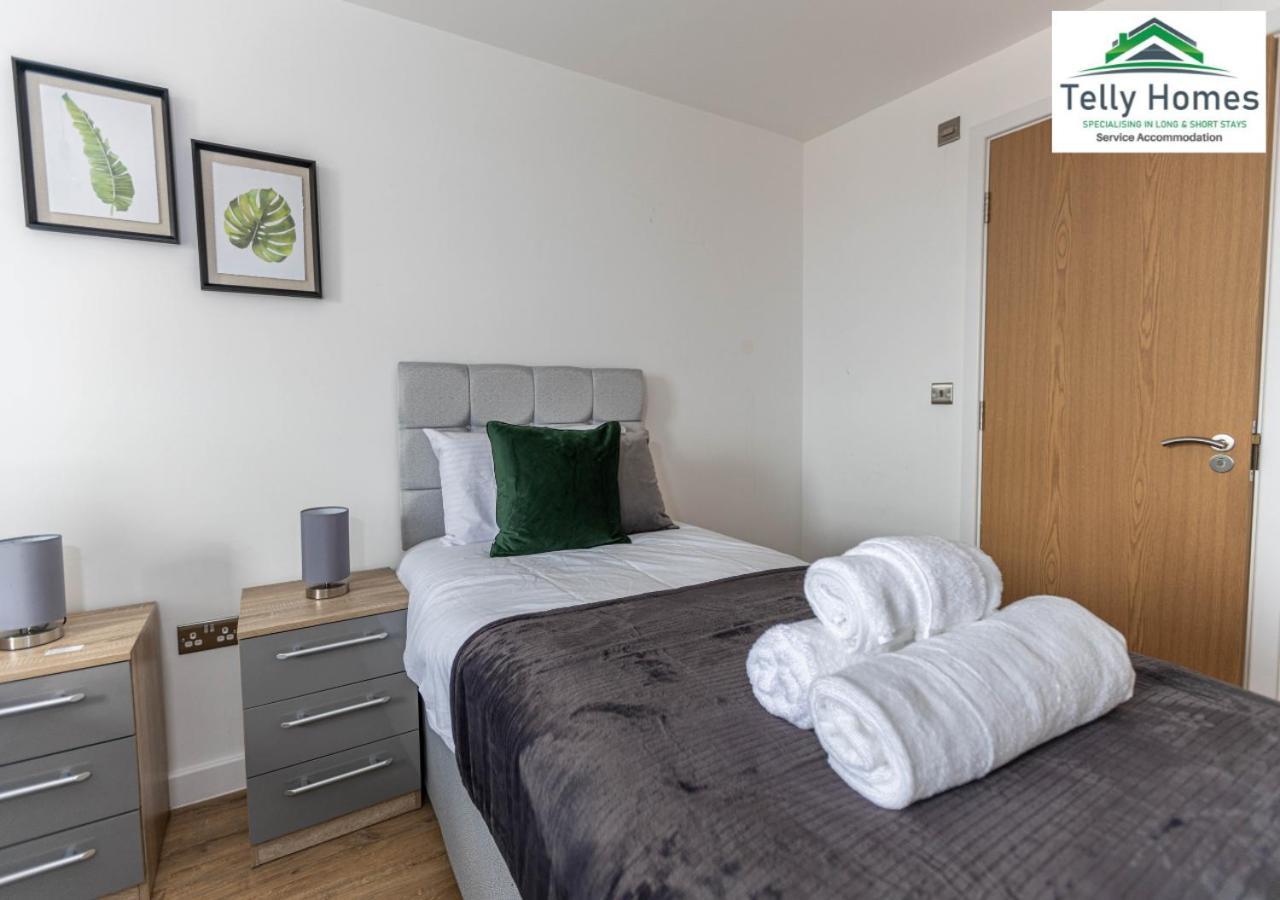 5 Percent Off Weekly And 20 Percent Off Monthly Bookings - Marigold Unit At Telly Homes Limited Birmingham City Centre -2 Bedroom Apartment, Free Wifi Екстер'єр фото