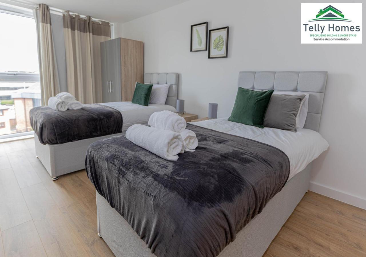 5 Percent Off Weekly And 20 Percent Off Monthly Bookings - Marigold Unit At Telly Homes Limited Birmingham City Centre -2 Bedroom Apartment, Free Wifi Екстер'єр фото