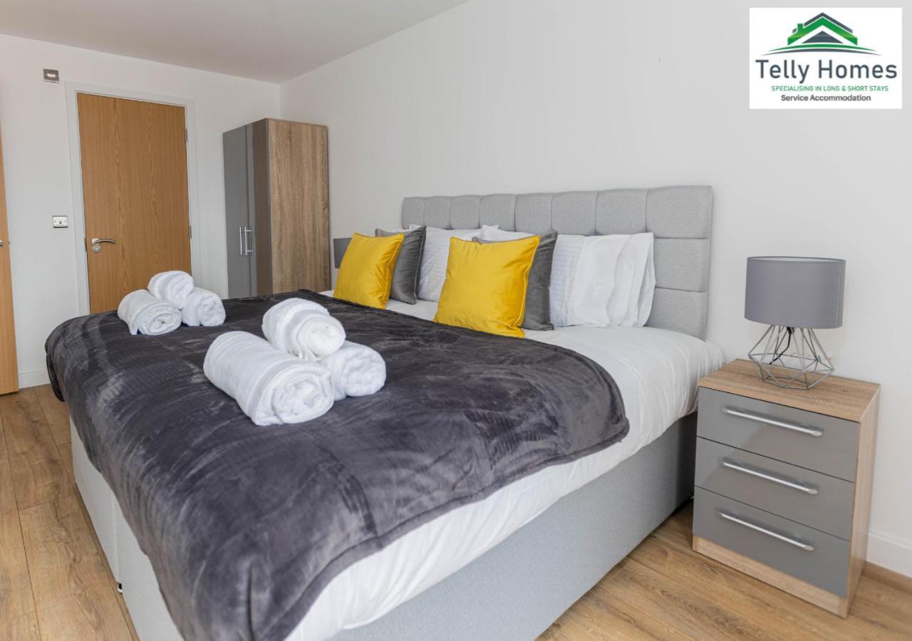 5 Percent Off Weekly And 20 Percent Off Monthly Bookings - Marigold Unit At Telly Homes Limited Birmingham City Centre -2 Bedroom Apartment, Free Wifi Екстер'єр фото