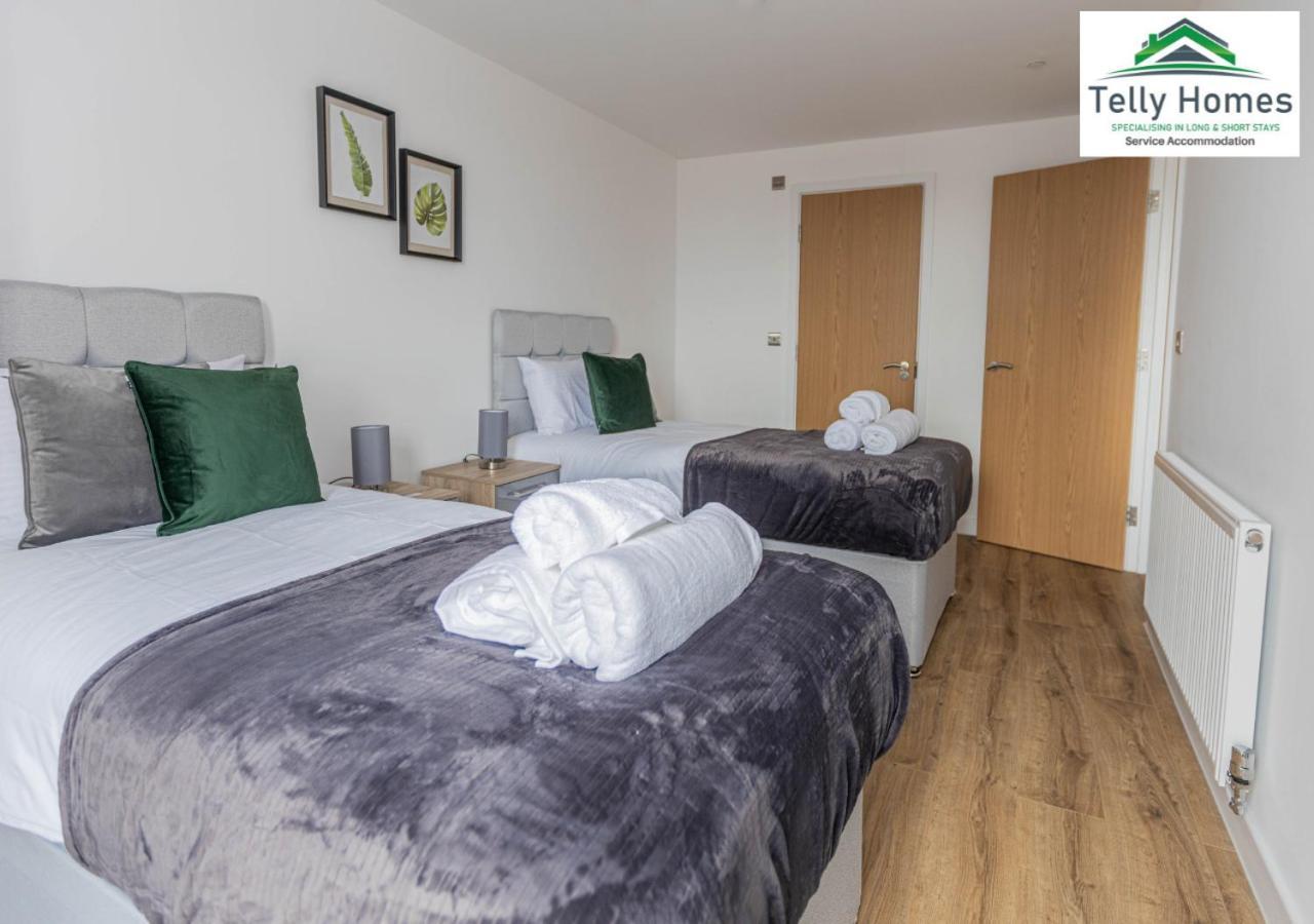 5 Percent Off Weekly And 20 Percent Off Monthly Bookings - Marigold Unit At Telly Homes Limited Birmingham City Centre -2 Bedroom Apartment, Free Wifi Екстер'єр фото