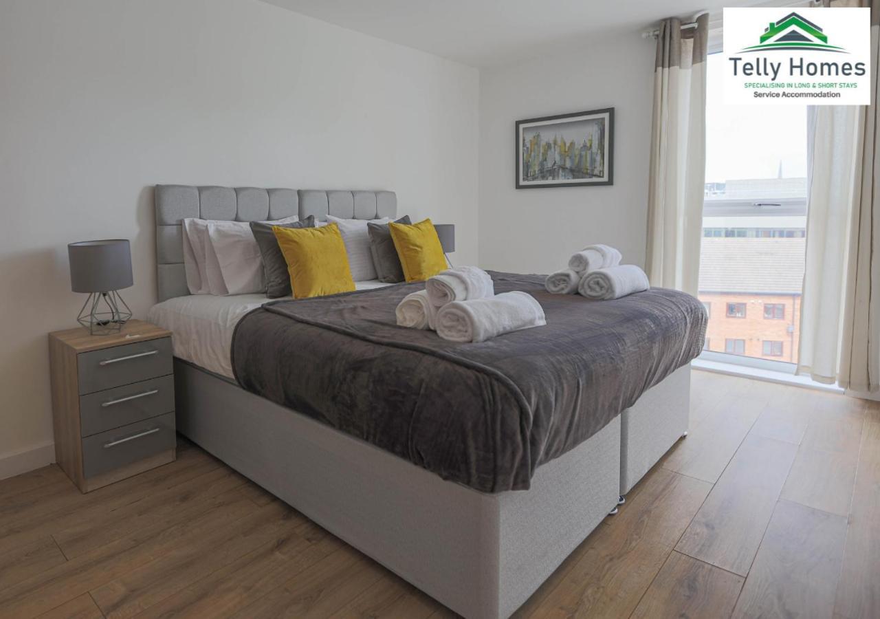 5 Percent Off Weekly And 20 Percent Off Monthly Bookings - Marigold Unit At Telly Homes Limited Birmingham City Centre -2 Bedroom Apartment, Free Wifi Екстер'єр фото